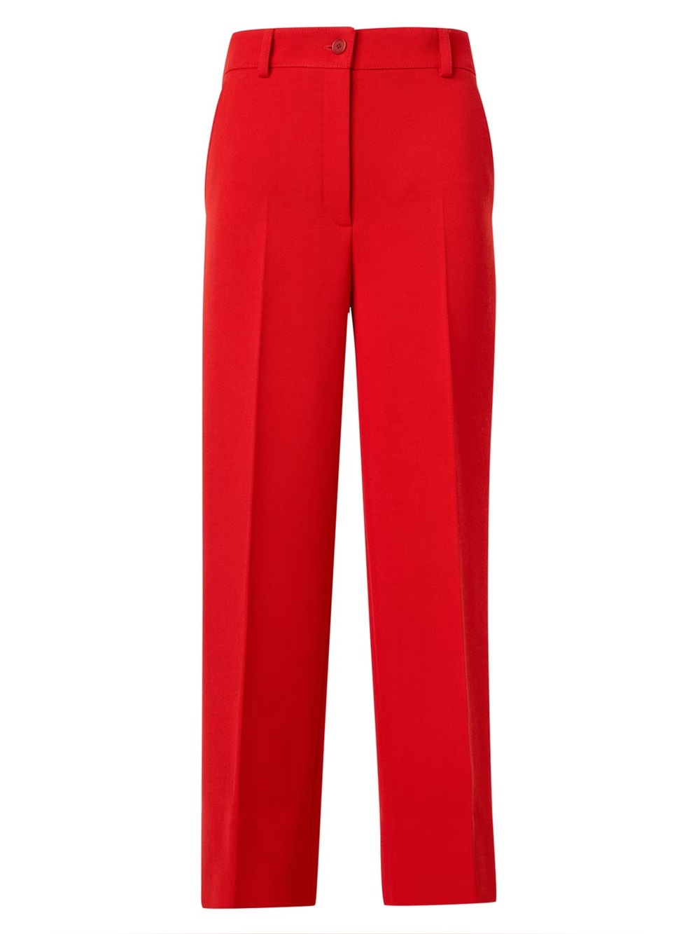 Akris Punto Crimson Red Slim Ankle Dress Pants Trousers NWT Size 4